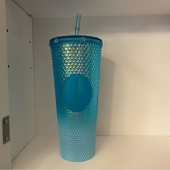 Starbucks Accessories - Starbucks Studded Tumblr in Blue